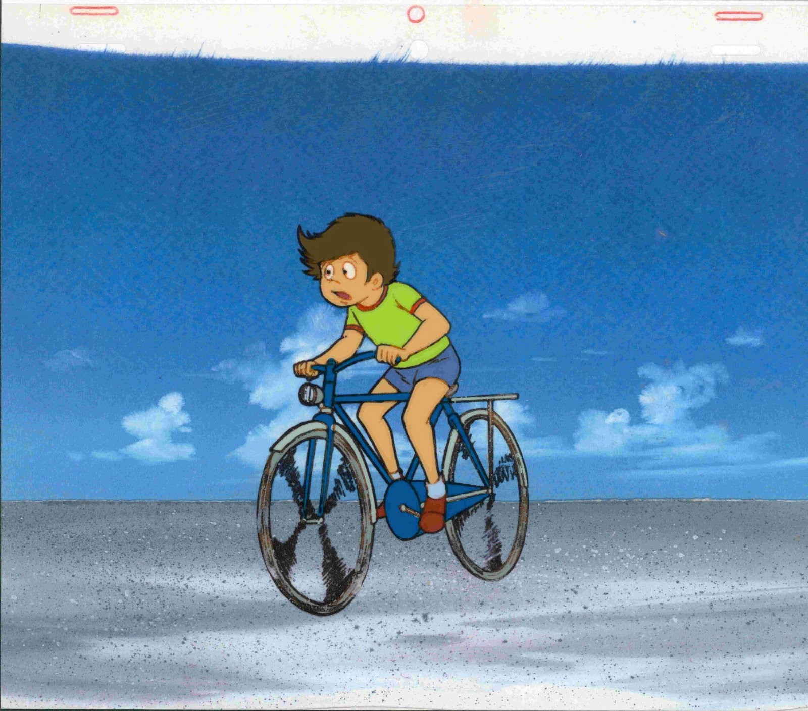 Mazinger Z (????? Z) Shiro Kabuto Hand-painted celluloid sheet used in the anime (1 of 1)