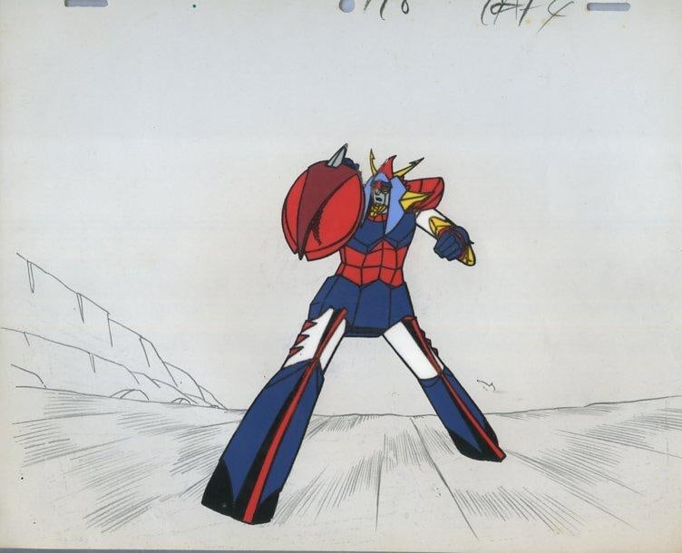 Y?sha Raideen / Reideen the Brave (????????) Raideen Hand-painted celluloid sheet (1 of 1)