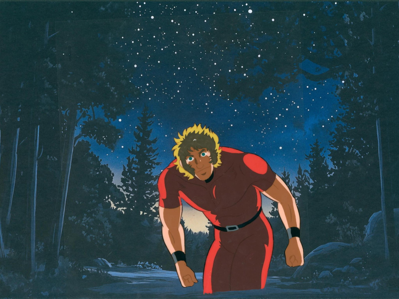 CobSpace Adventure Cobra (???????) Cobra Hand-painted celluloid sheet used in the (1 of 1)