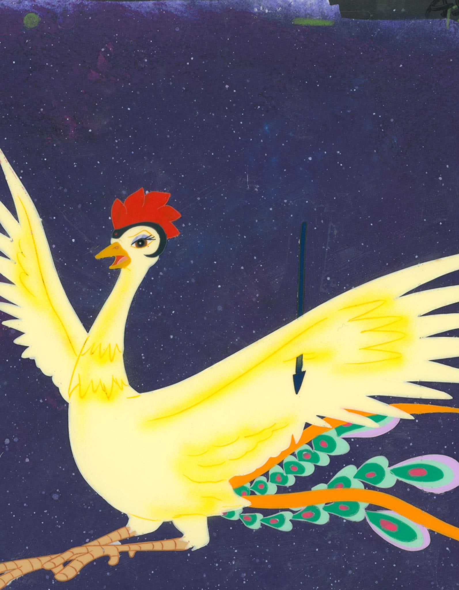 Phoenix, the firebird (?????2772 ?????????), Phoenix Hand-painted celluloid (1 of 1)