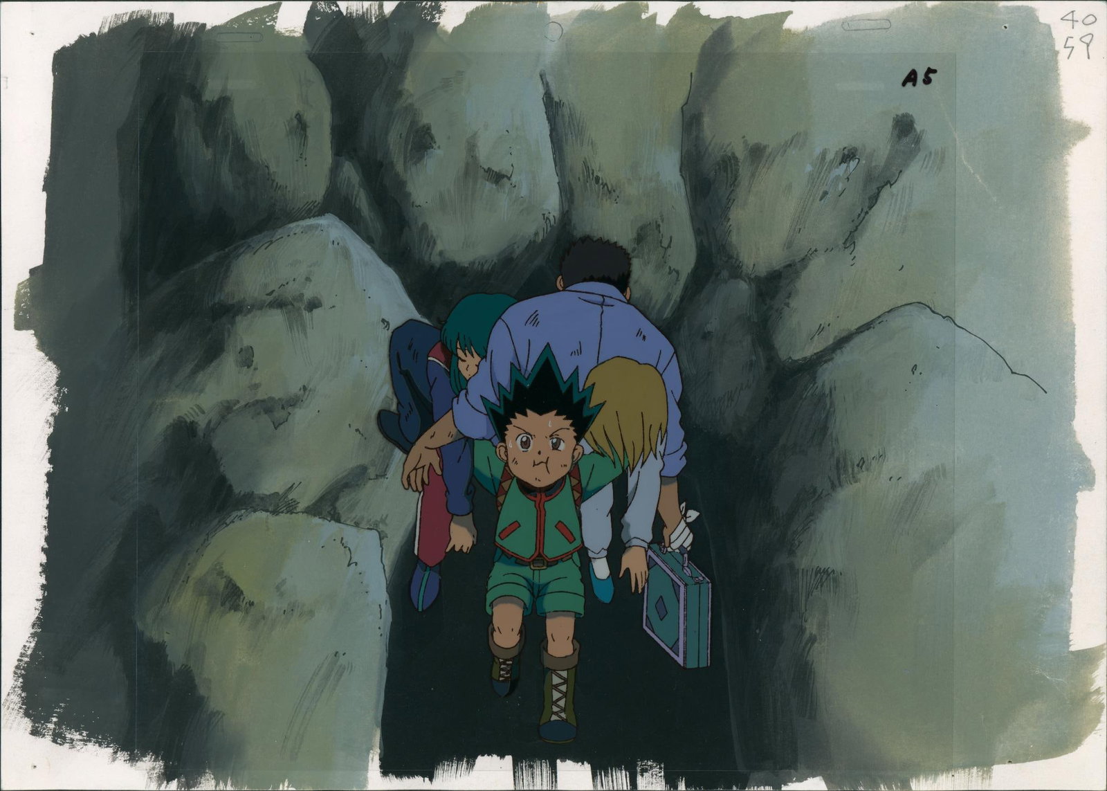 Hunter x Hunter (?????×?????) Gon Hand-painted celluloid sheet used in the anime (1 of 1)