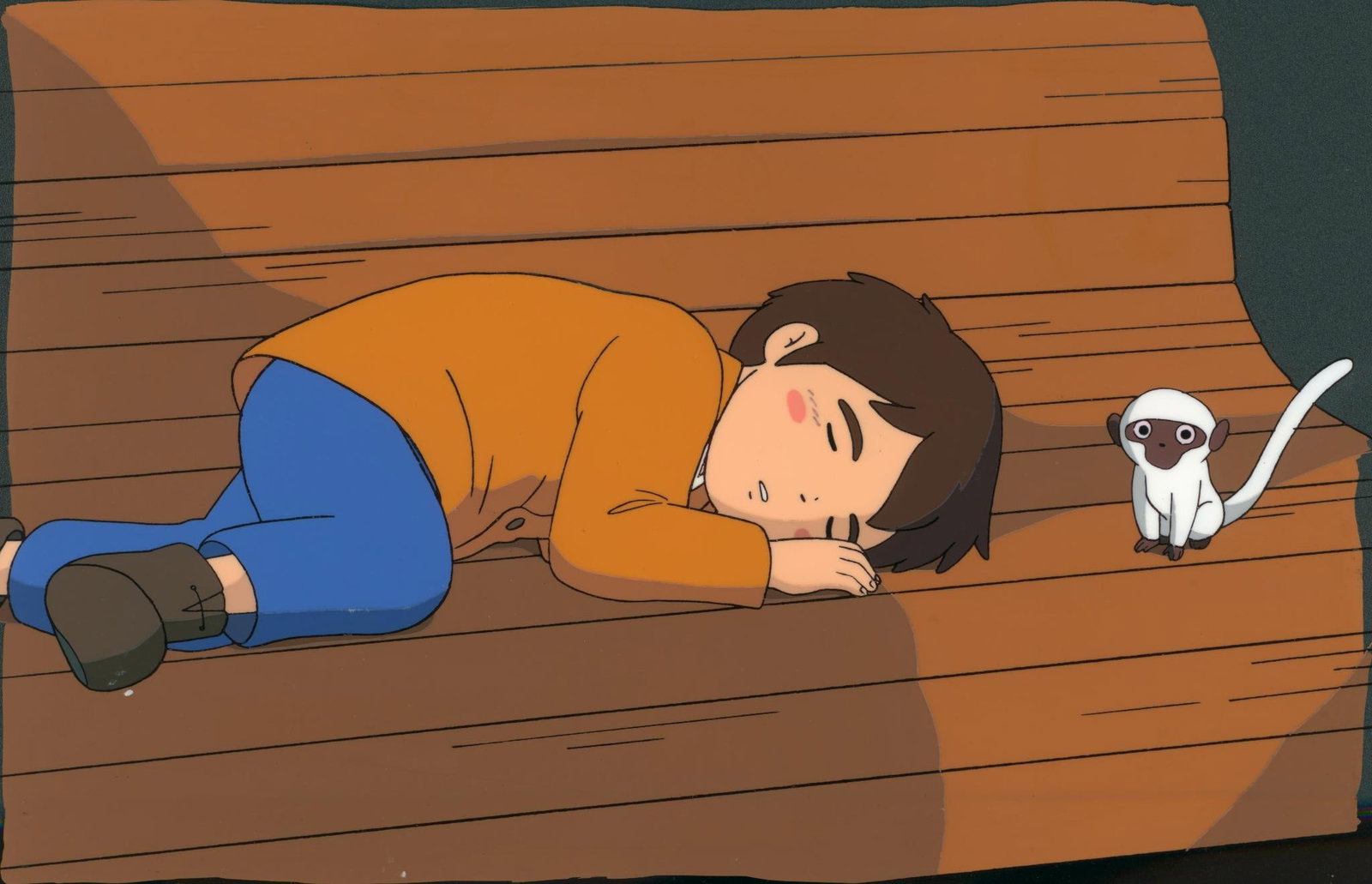 Marco (???????????????), Marco Rossi and Amedo Hand-painted celluloid sheet used in the (1 of 1)