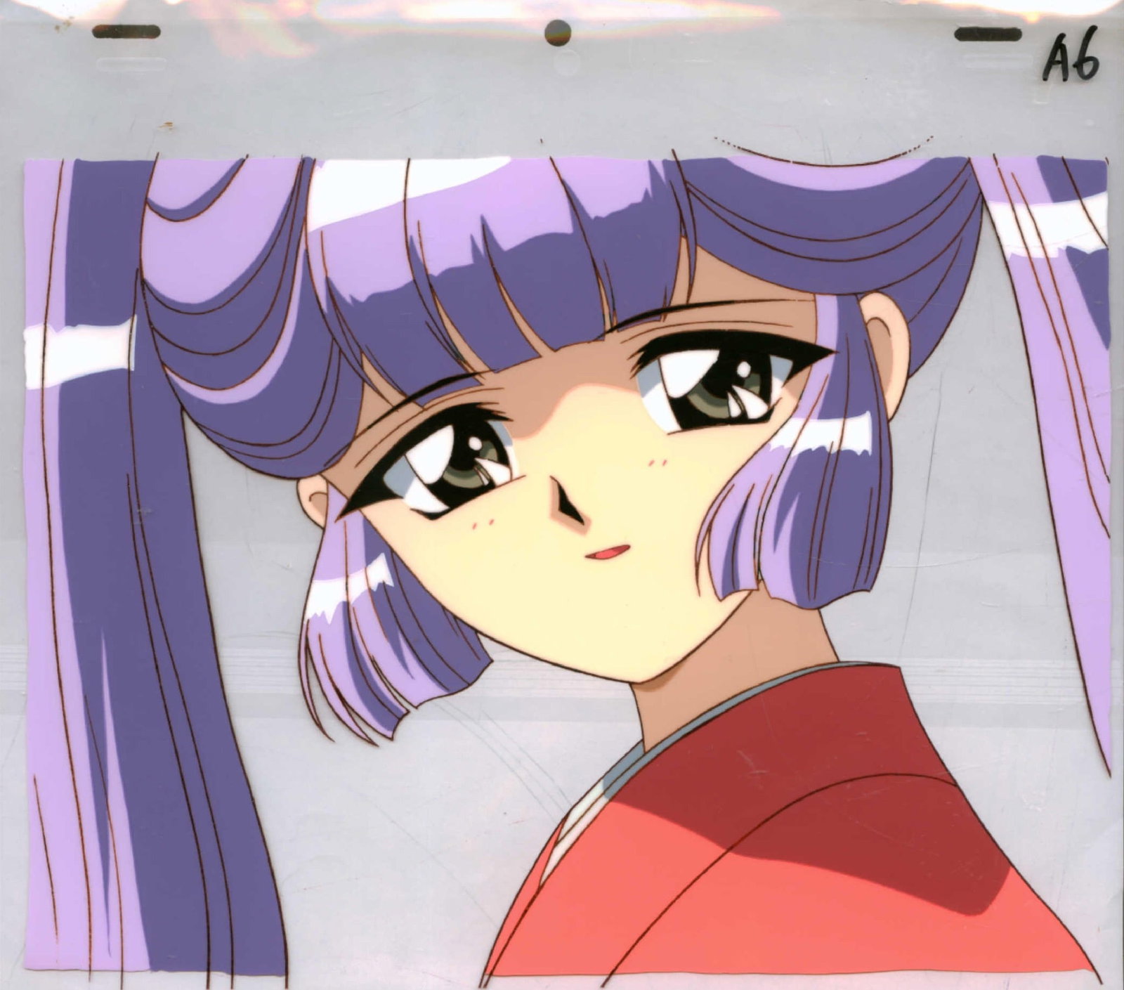 Clamp School Detectives Nagisa Azuya Hand-painted celluloid sheet used in the anime production, aft (1 of 1)