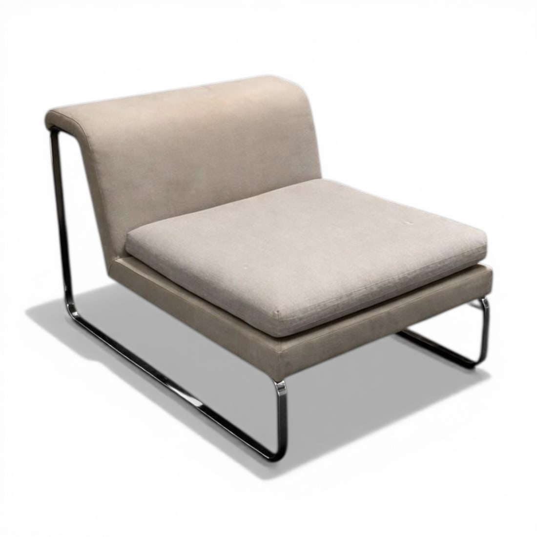 Tacchini, Italy Armchair Creation date: circa 1980 H63 W80 D97 The Tacchini Italia brand of: Tacchini, ItalyArmchair Creation date: circa 1980H63 W80 D97 The Tacchini Italia brand of designer furniture was created in Italy in 1967 by Antonio Tacchini, at a time when Italian design was turning