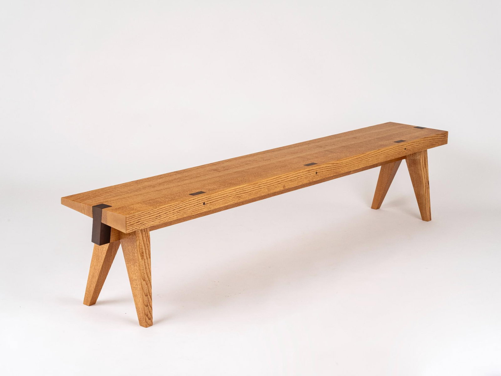 Guillaume Colas, Charles de Dainville, Dominique Savin, Mathieu Baron The Bench LEGACY Series Solid: Guillaume Colas, Charles de Dainville, Dominique Savin, Mathieu BaronThe BenchLEGACY Series Solid ash and walnut, brushed wood with varnish finish Limited edition, signed and numberedJAUH Edition,