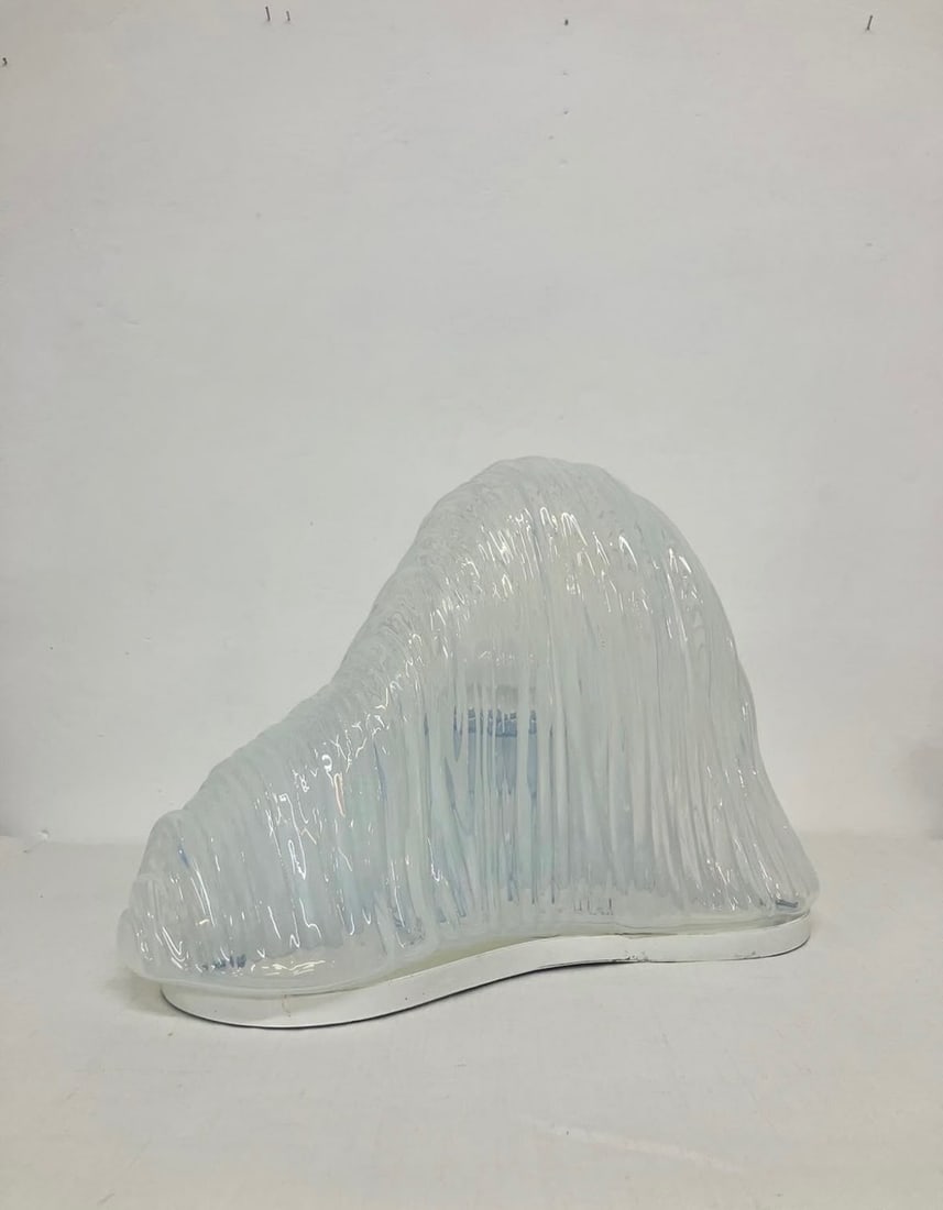 Carlo Nason Iceberg Table lamp Murano glass and metal Edition Mazzega Creation date: 1968 H35 W46: Carlo NasonIceberg Table lampMurano glass and metalEdition MazzegaCreation date: 1968 H35 W46 D32 cm