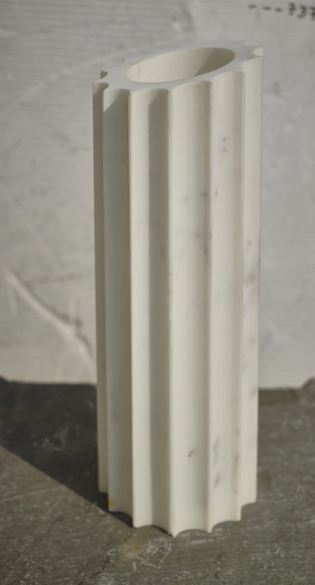 Enzo Mari Colonna Sculpture Up & Up Edition H45 D20 cm 14 kg (1 of 1)
