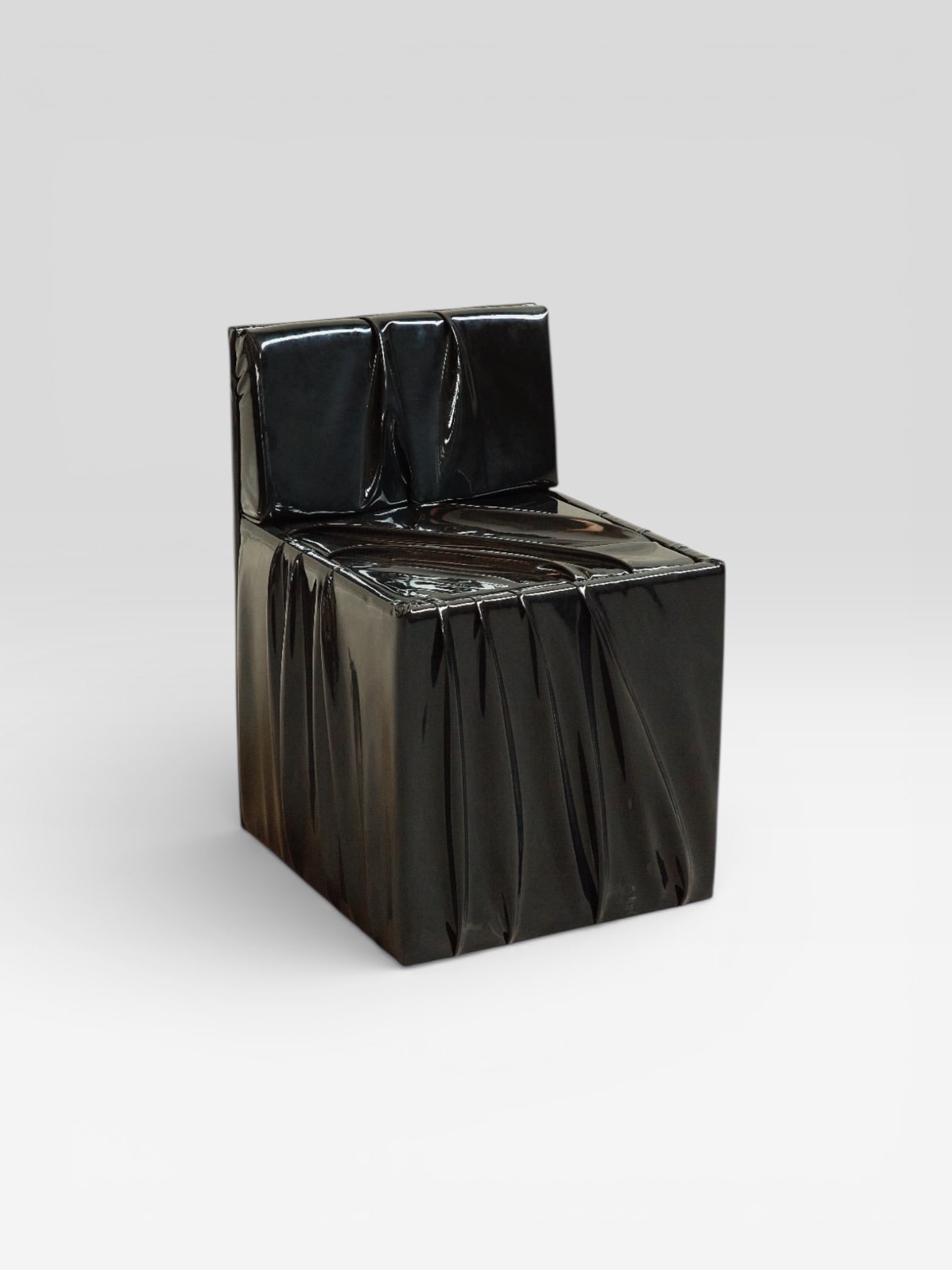 Federico GRECA SD Chair Coated fabric and wood Limited edition of 10 pieces Year of creation: 2024: Federico GRECASDChairCoated fabric and woodLimited edition of 10 pieces Year of creation: 2024H75 W48 D52 cmStudio Greca When encountering Federico Greca?s Move collection, the first instinct is to