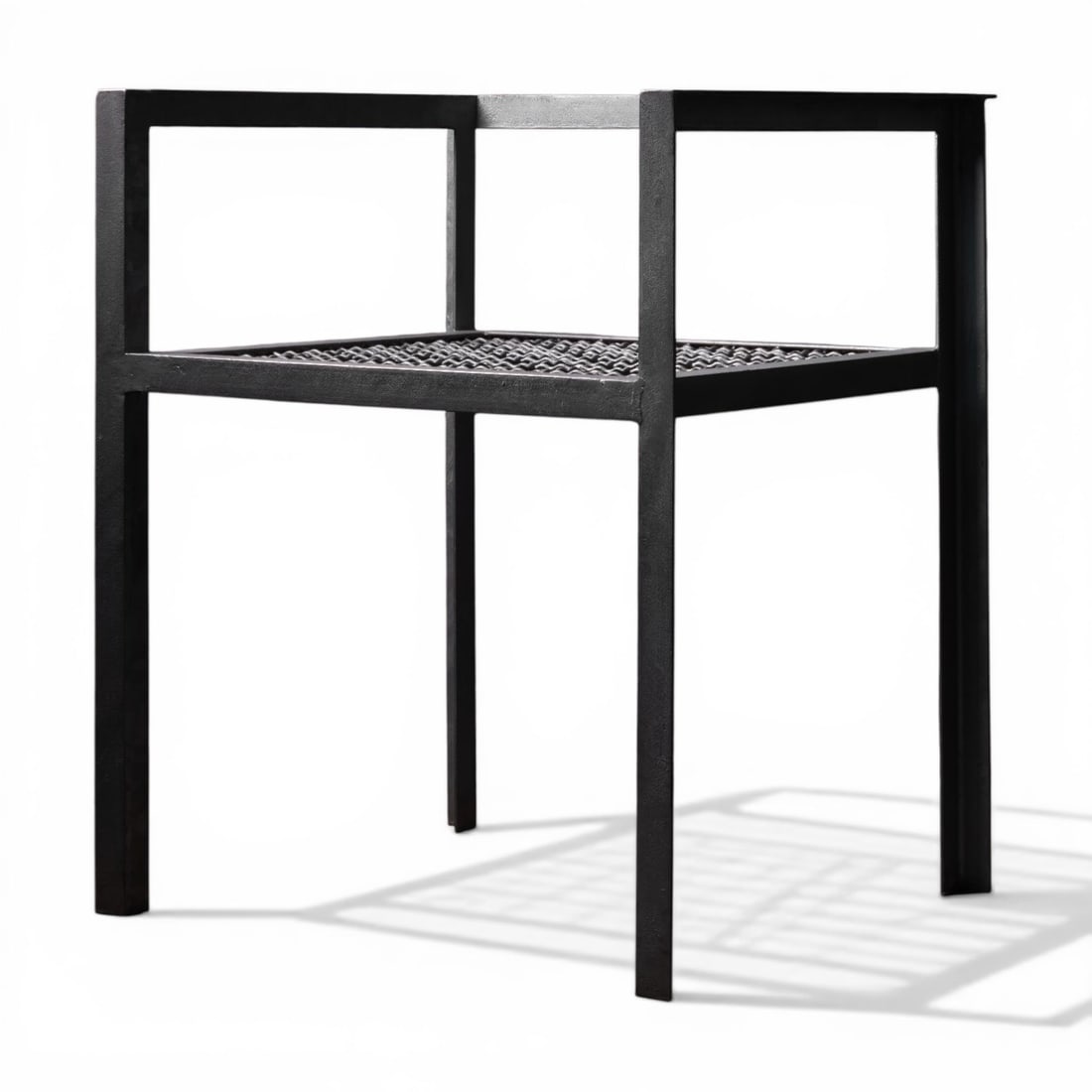 Rei Kawakubo (born 1942) Comme des Gar?ons Chair No. 1 Black lacquered steel Pre-Pallucco Japanese (1 of 11)