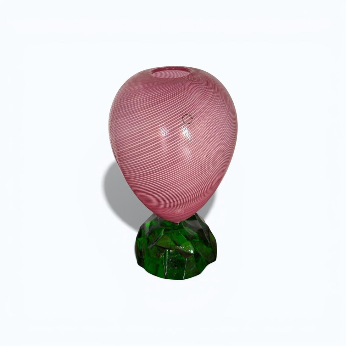 Alessandro Mendini Simira vase Filigree blown glass Creation date: 1998 H33 D20 cm The Simira (1 of 3)