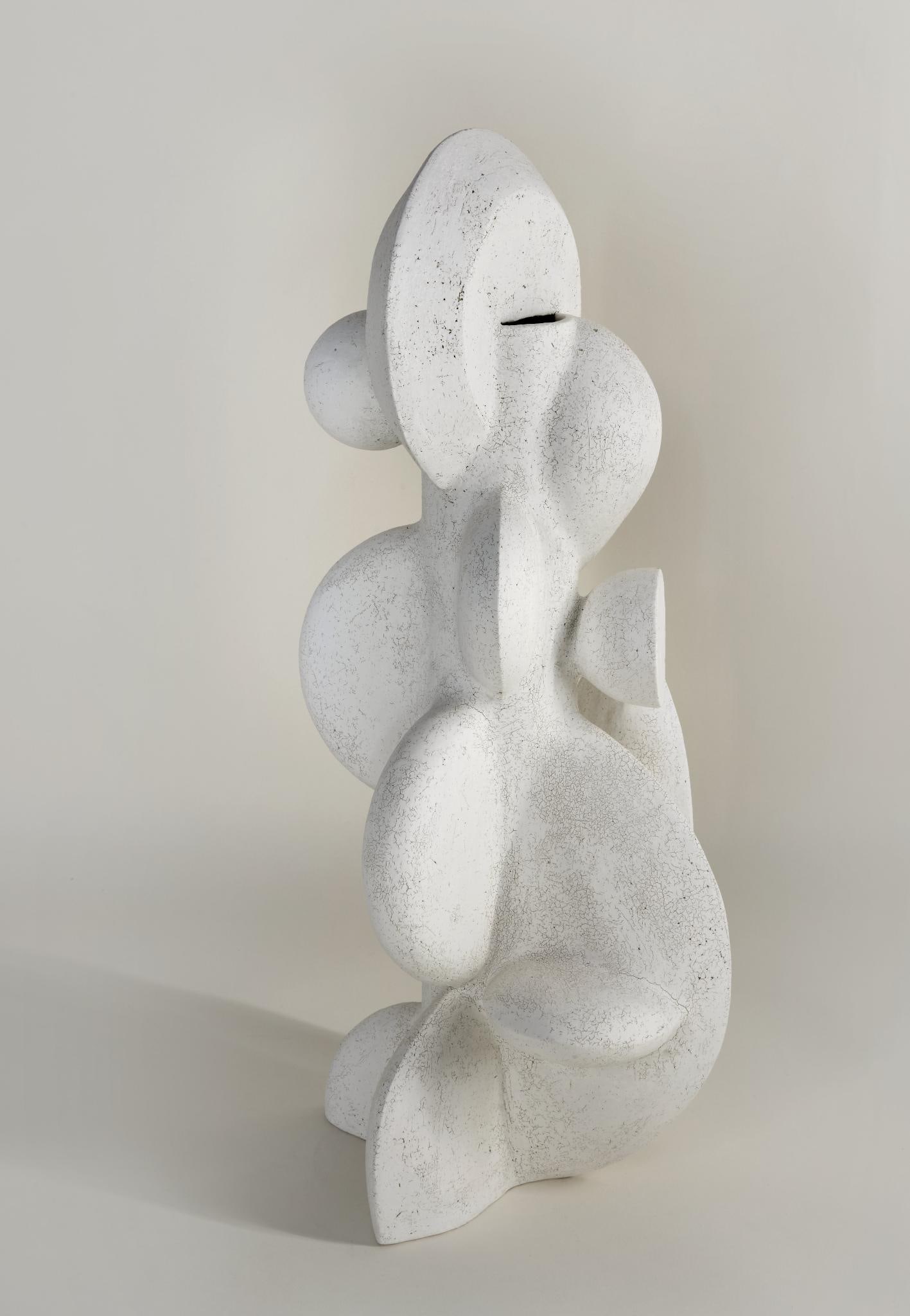John Born The Sum of All Fears Ceramic sculpture Date created: 2023 H44 W38 D25 cm: John Born The Sum of All Fears Ceramic sculptureDate created: 2023 H44 W38 D25 cm