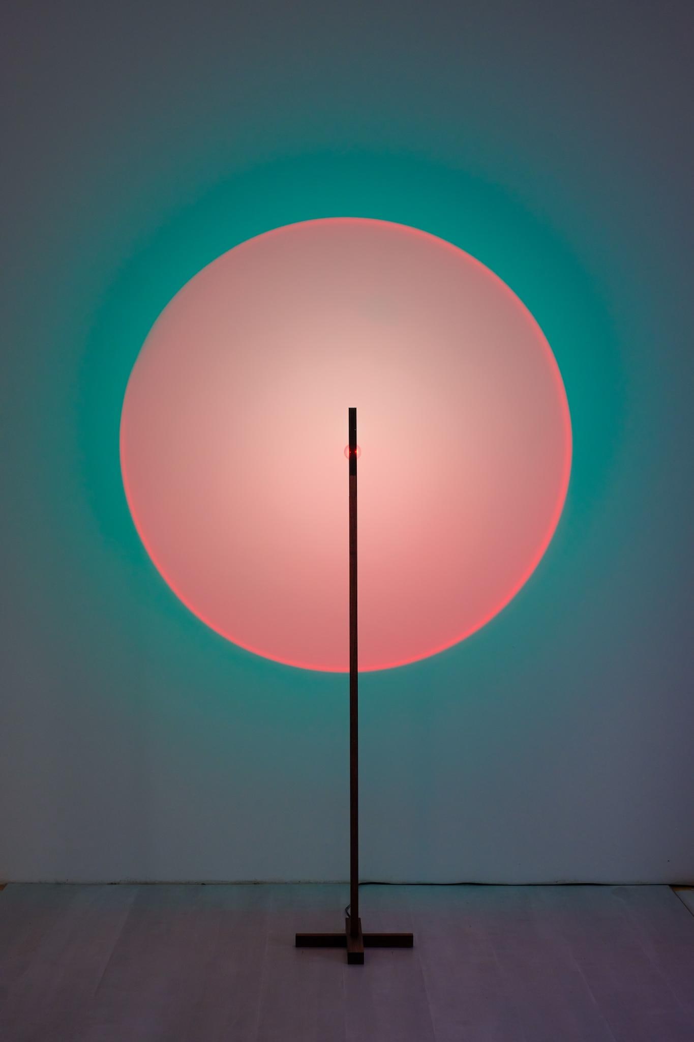 Massimiliano Moro Eclettica H Lamp Chestnut wood, aluminum, LED 3 color options Year created: (1 of 3)