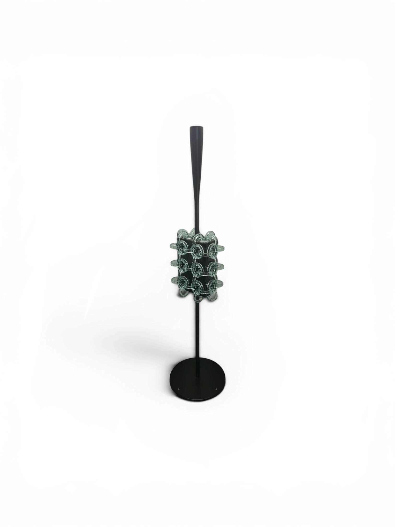 Roberto Giulio Rida (1943) Floor lamp Glass, metal One-of-a-kind piece H 1800 W 60 cm (1 of 1)