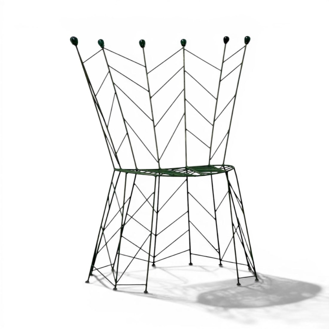 Bohuslav Horak (born 1944) Pupeny Chair Steel Anthologie Quartett Edition Date of creation: circa: Bohuslav Horak (born 1944) Pupeny Chair SteelAnthologie Quartett Edition Date of creation: circa 1980A rare sculptural armchair designed by Bohuslav Horak for Anthologie Quartett in the 1980s. A