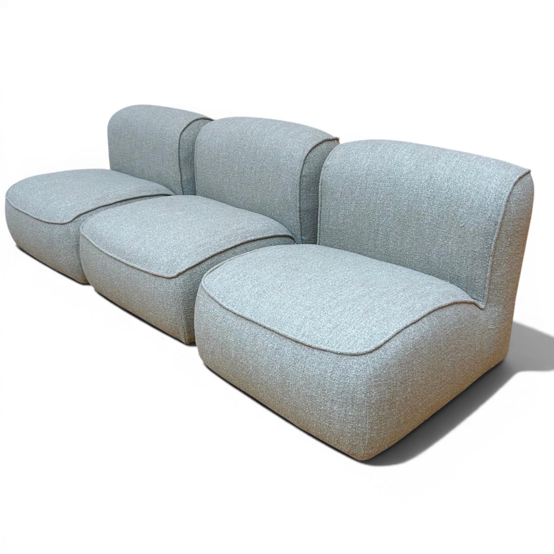 French piece Three armchairs New fabric Date of creation: circa: French pieceThree armchairsNew fabricDate of creation: circa