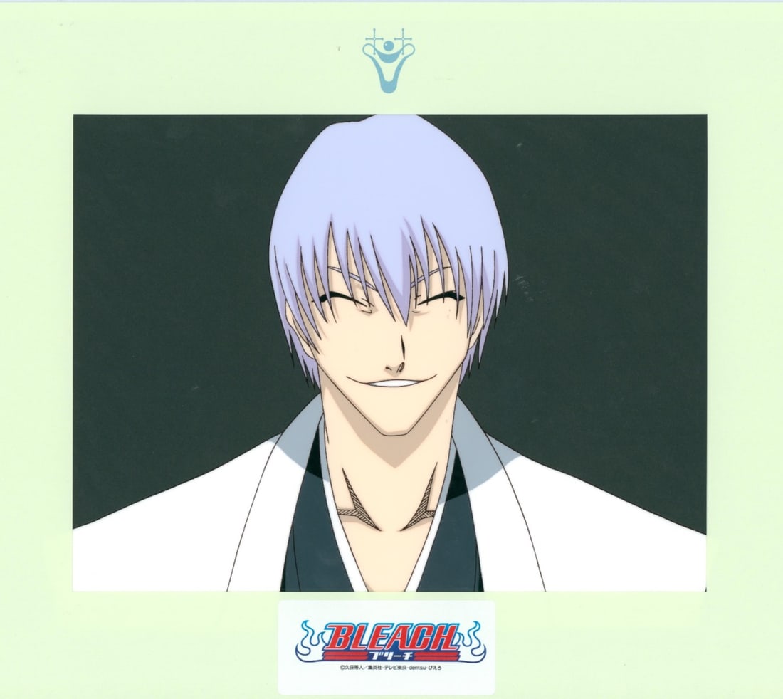 Bleach Gin Ichimaru Rilezu (celluloid reproduction) from the production of the anime *Bleach*, based (1 of 2)