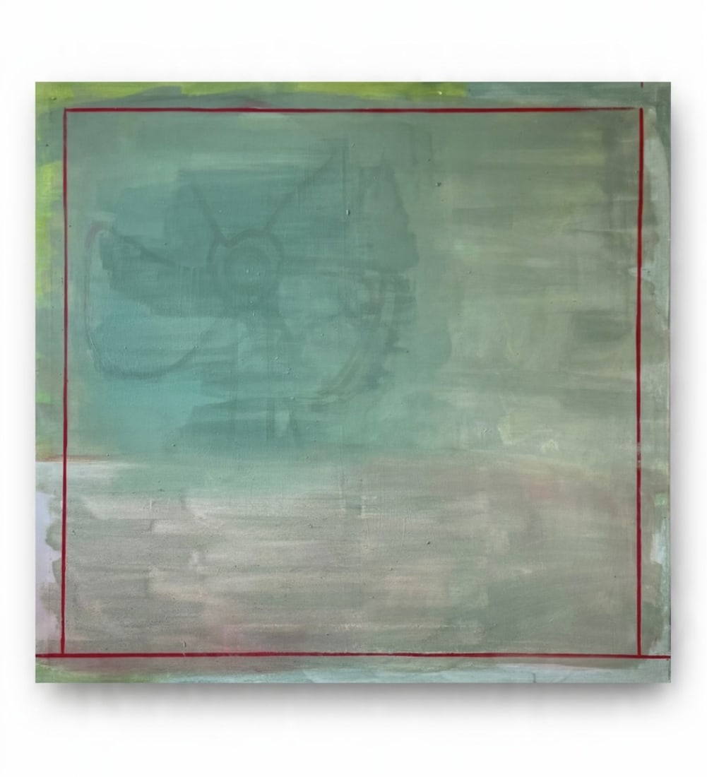 Bally Tshibangu (born in 2004) State of Affairs Oil on canvas Date created: 2025 H100 L105 cm Bally (1 of 1)
