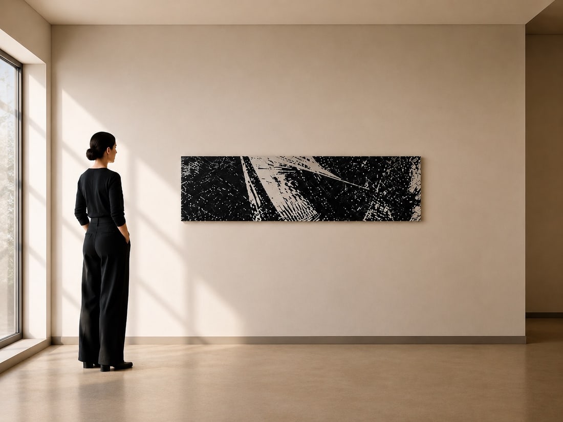 Nerone e Patuzzi - NP2 Group PT.Z2 Wall panel Incisions on metal, black pigment on zinc Edited by (1 of 10)