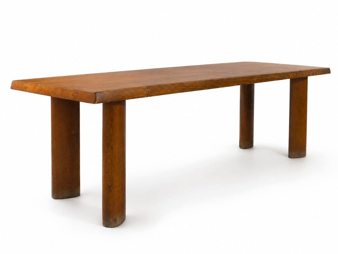 Charlotte Perriand (1903–1999) Extendable table for 6 people Solid ash 1956 H72 L199 P83 cm (1 of 7)