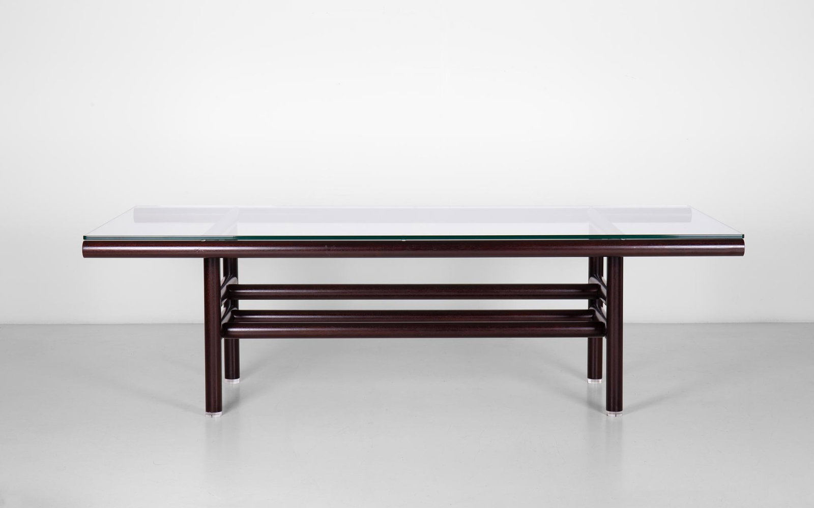 Carlo Scarpa (1906–1978) Gritti Table Solid wood, glass, Plexiglas Simon Edition Date of (1 of 10)