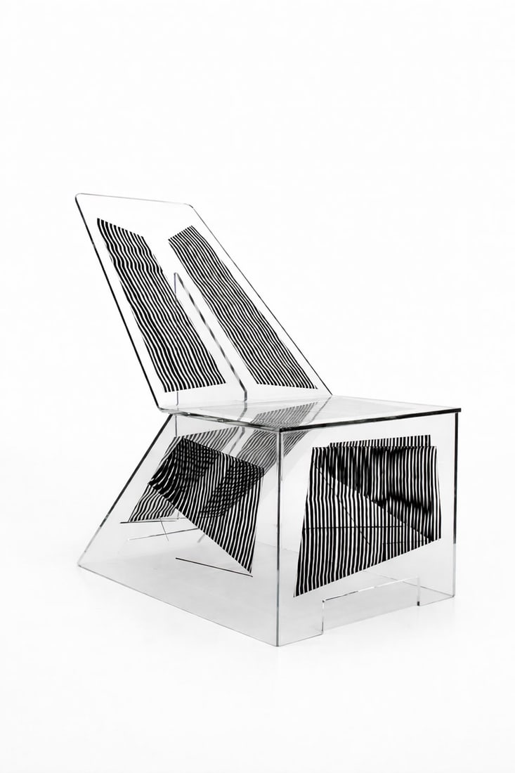 Piero Cipolat (born in 1952) Kinetic Chair Polyester and resin Date of creation: 2015 Piero (1 of 1)