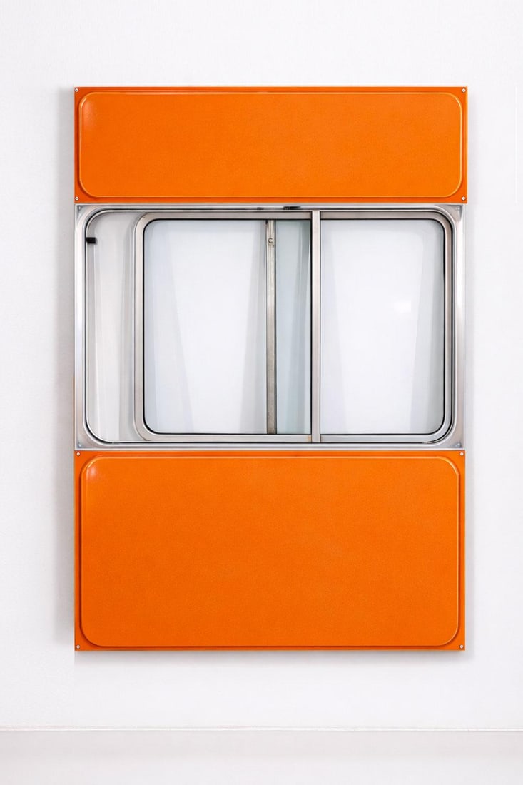 Jean Prouvé (1901–1984) Facade and window panels Enameled panels in their original color Date (1 of 1)
