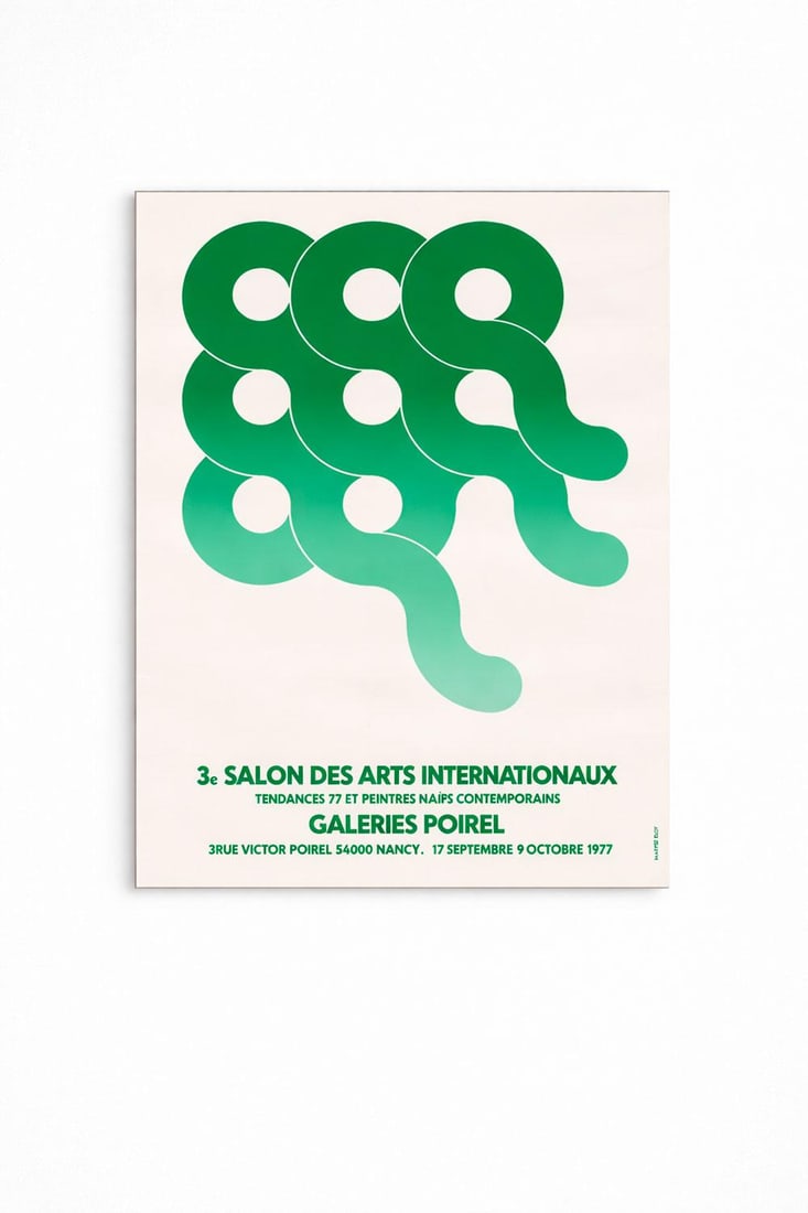 Maryse Eloy (1930–2020) Exhibition: 3rd International Arts Salon, September 17–October 9, 1977 (1 of 1)