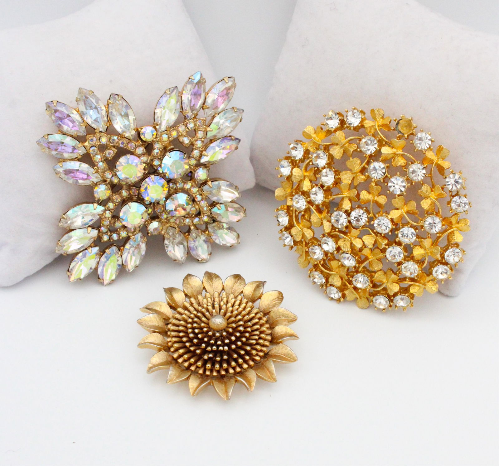 Trifari Brooch Lot Including Trifari (1 of 9)