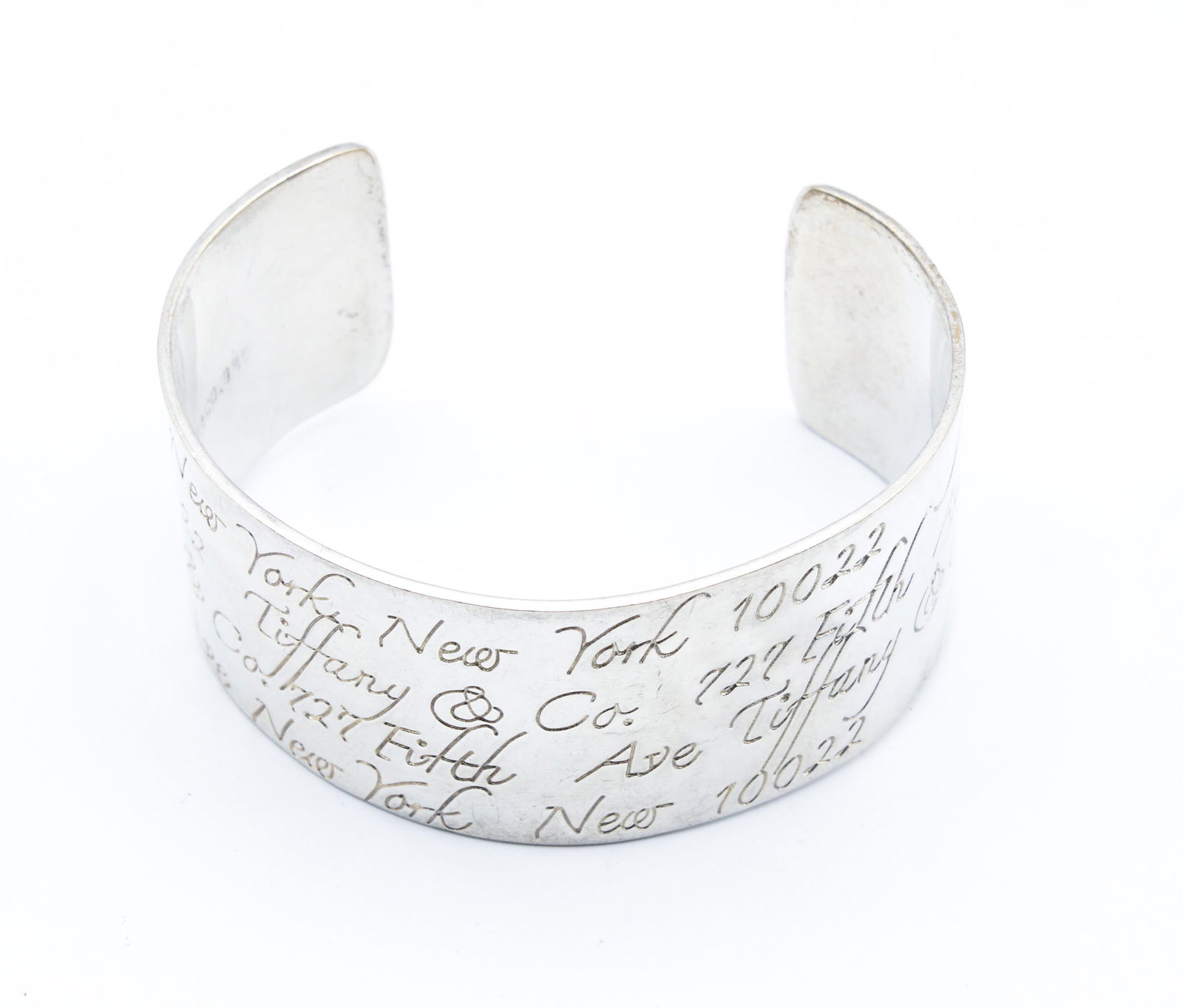 Tiffany & Co Sterling Wide Bracelet (1 of 3)