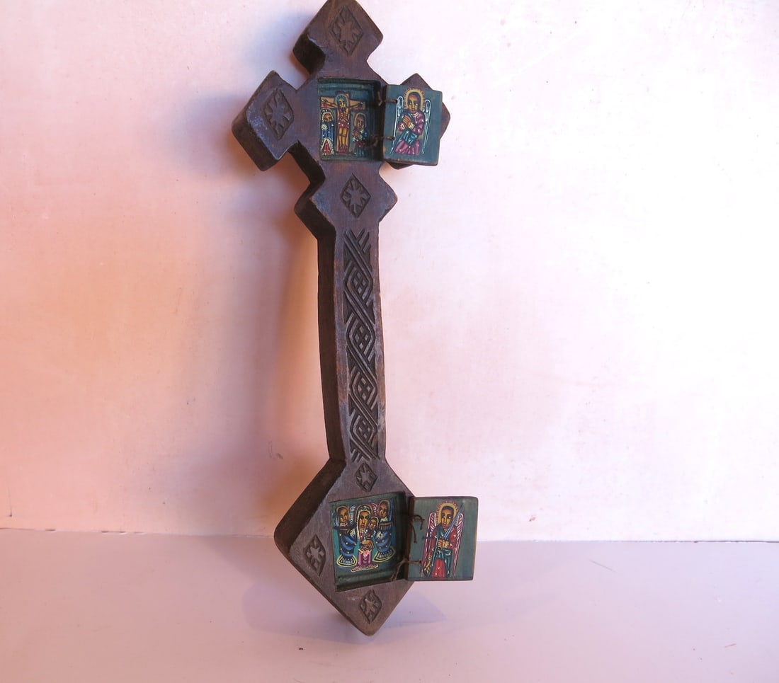 Ethiopian Coptic Story Hand Cross (1 of 6)