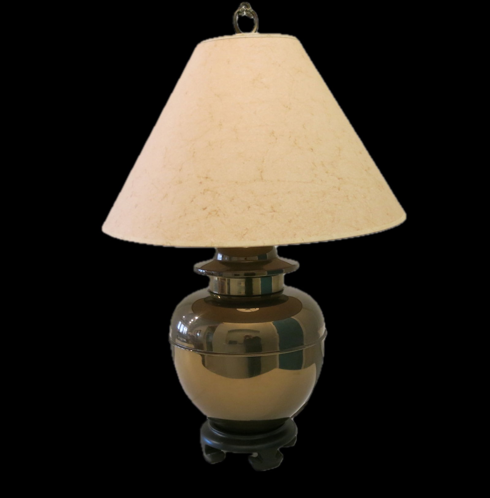 Ginger Jar Brass Finish Table Lamp (1 of 4)