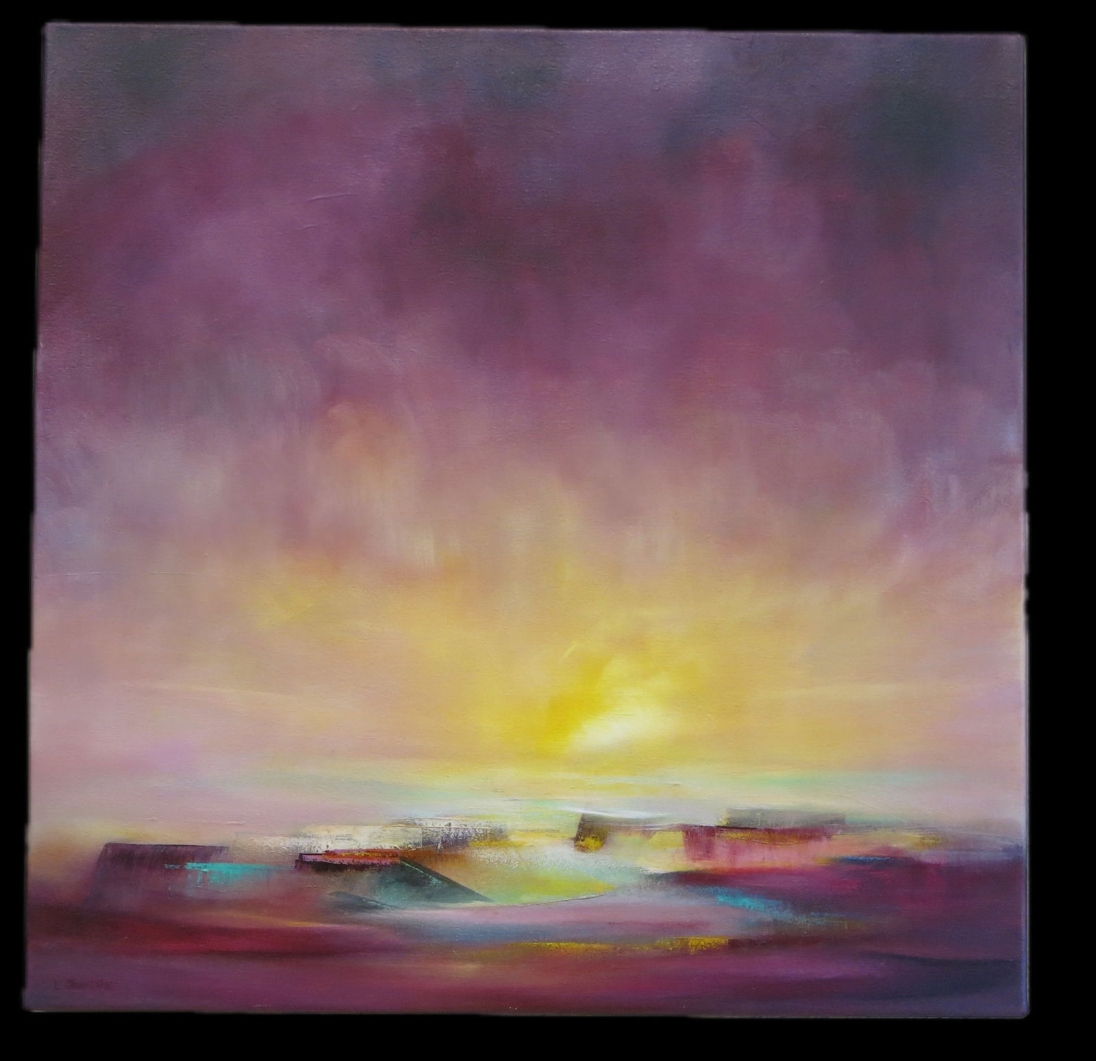 Lydia Johnston "Find My Way" Oil On Canvas (1 of 4)