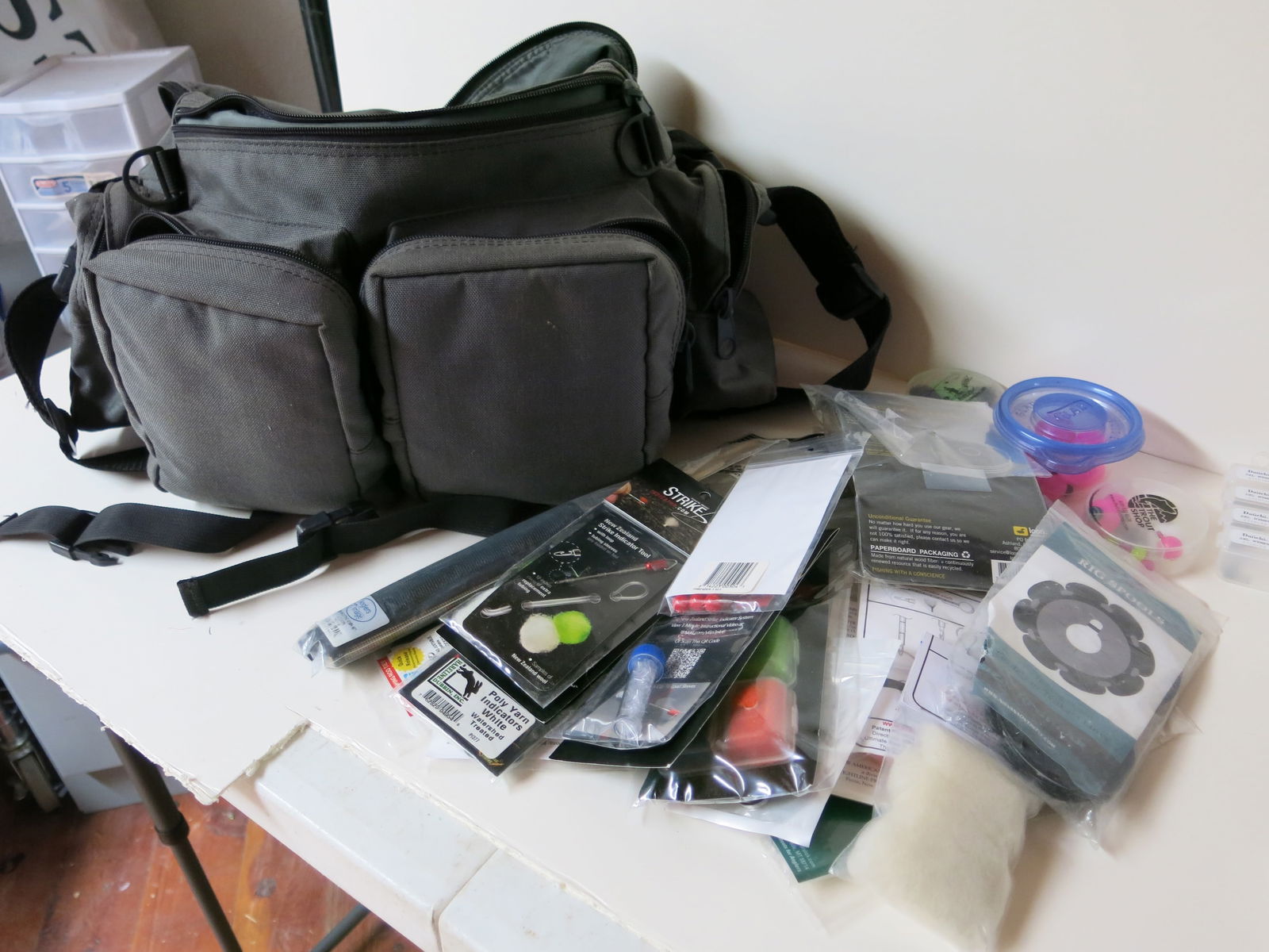 Abel's Fishing Tackle Bag with Misc. Tackle (1 of 11)