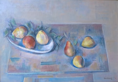 Andrew Dasburg "Still Life With Pears" 61 Oil On Canvas (1 of 10)