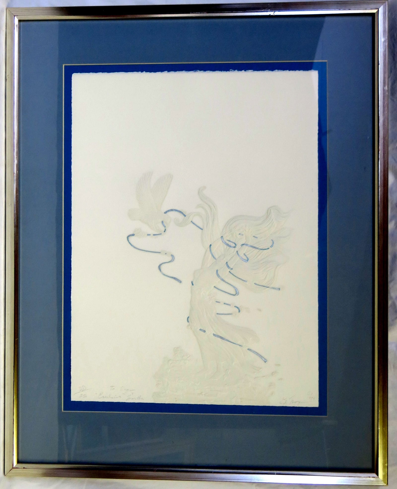 Ed Morgan Embossed Print "Excelsior" 50/250 (1 of 8)