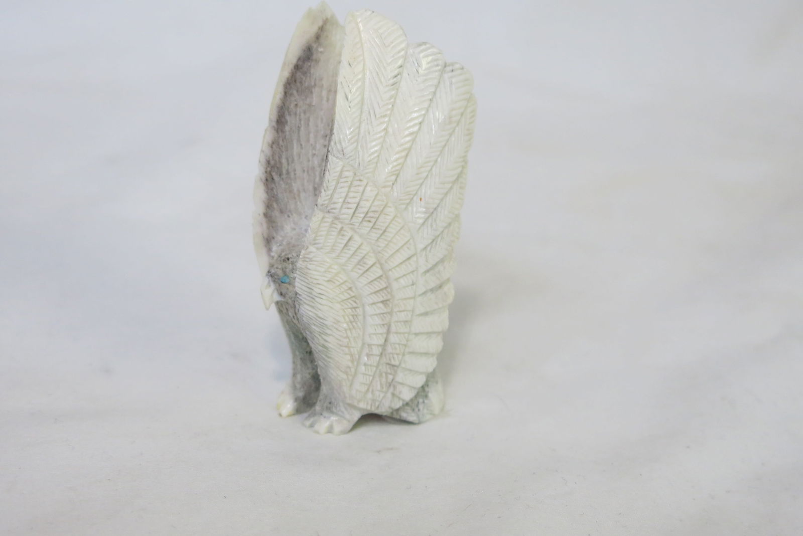 Elfina Hustito Zuni Carved Antler Eagle Fetish (1 of 6)