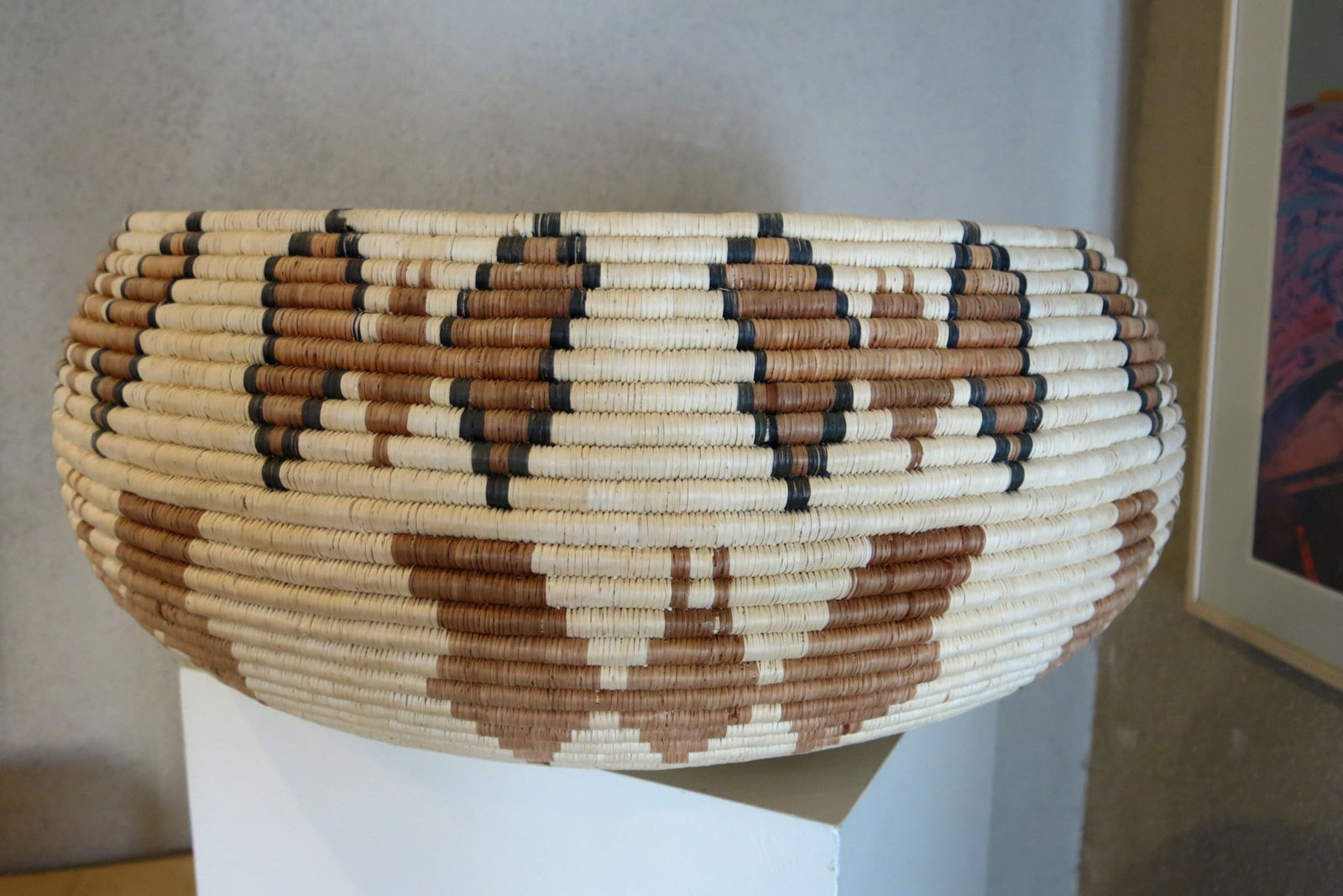 Large Seri Indian Butterfly Basket (1 of 6)