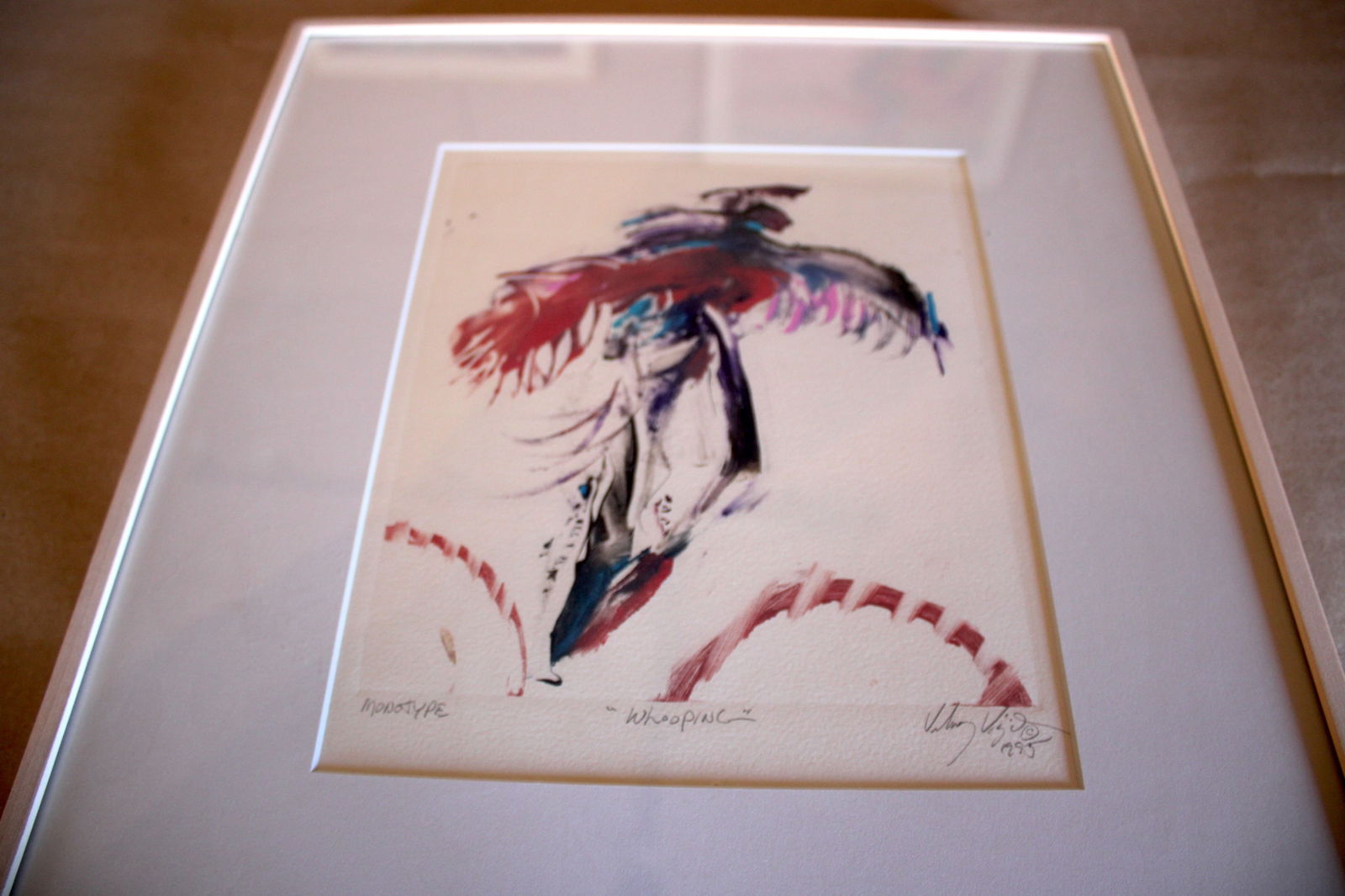 Whooping - Framed - 2