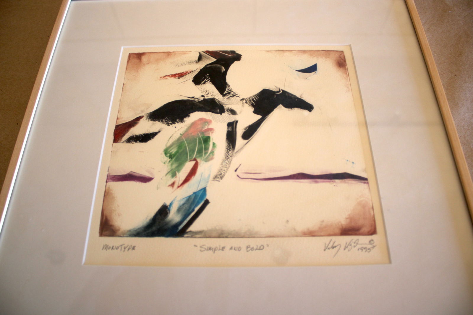 Simple and Bold - Framed - 2