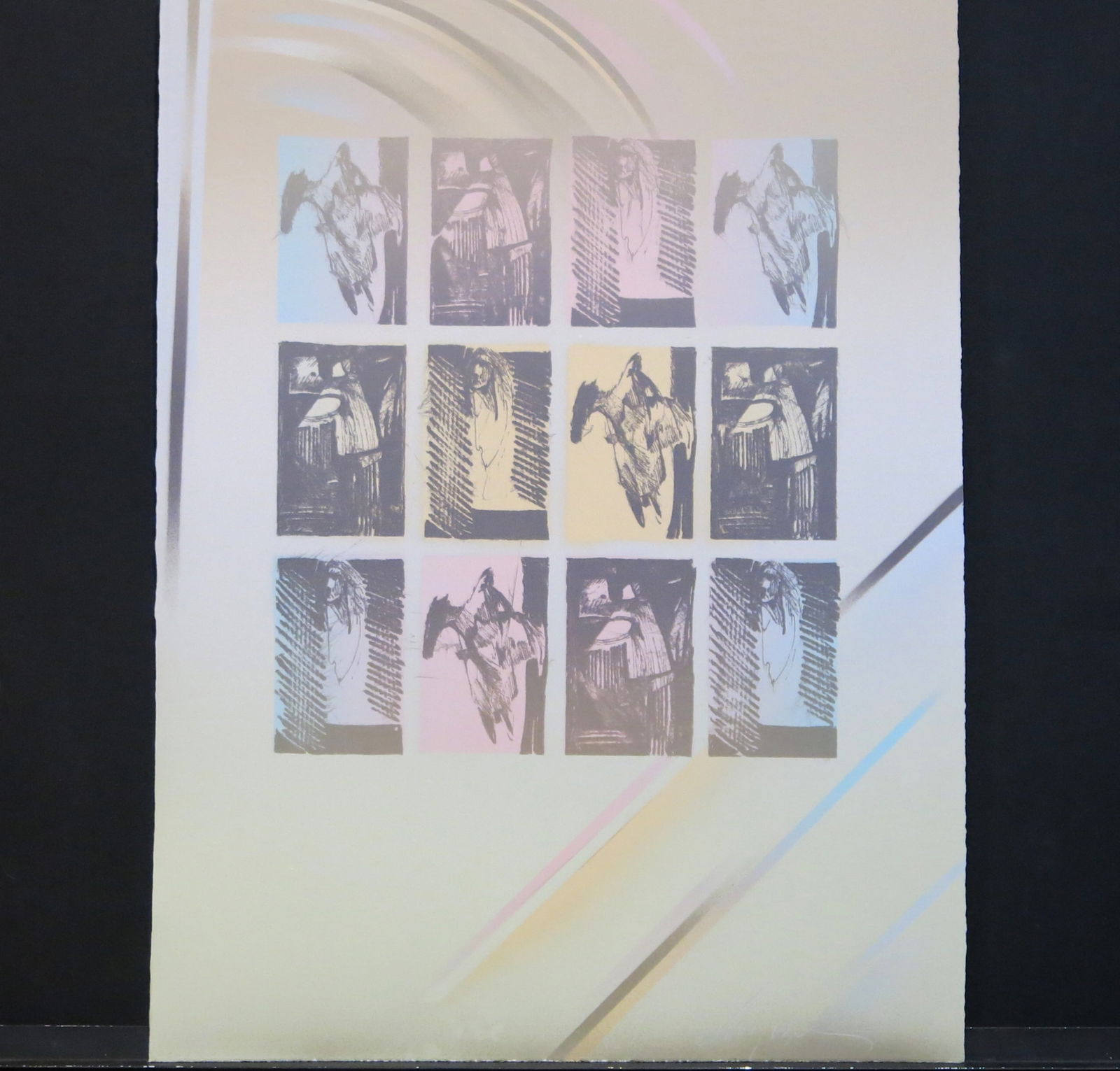 Wild Seed: Lithograph signed lower right edition lower left