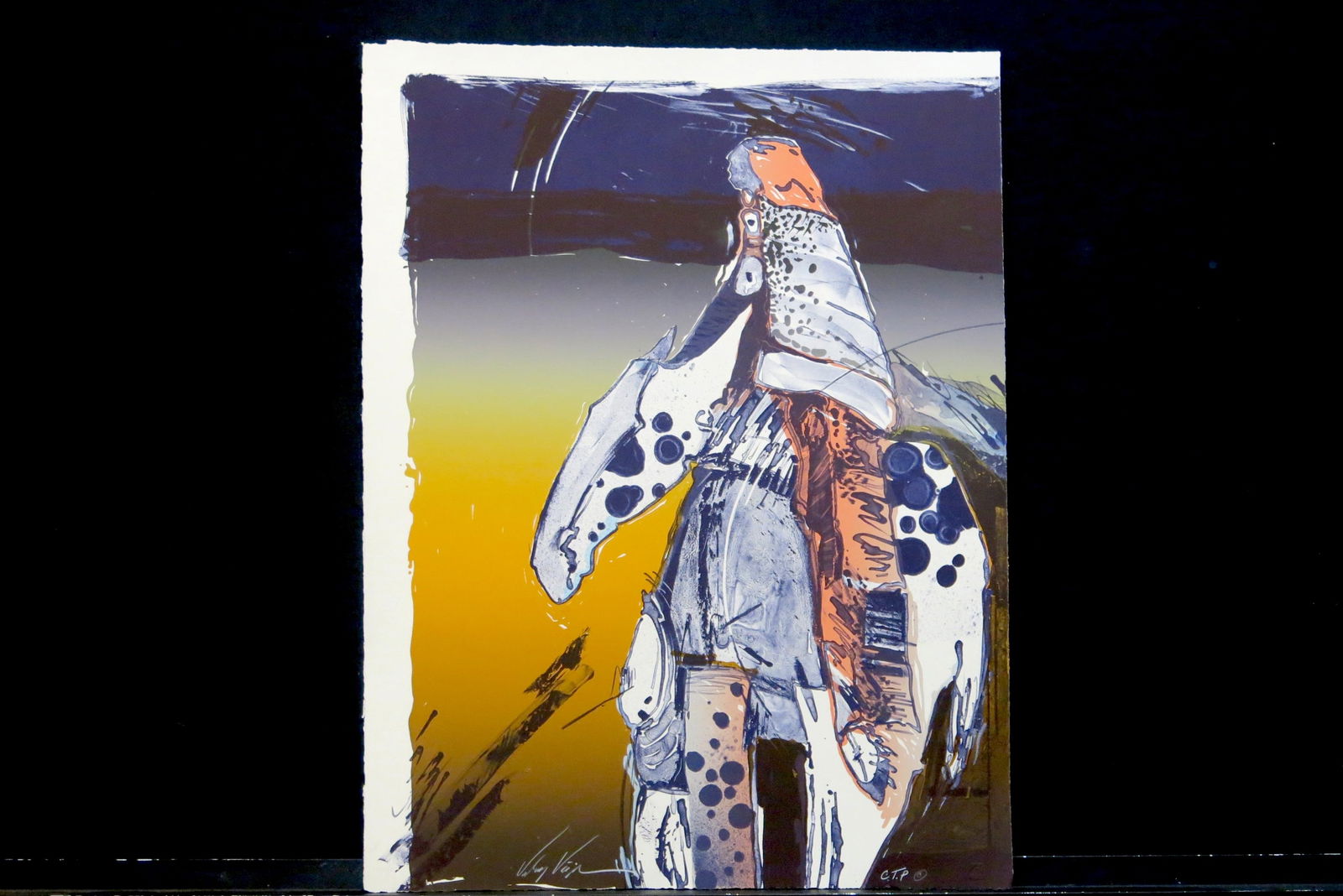 Late Summer: Lithograph signed lower left edition lower right