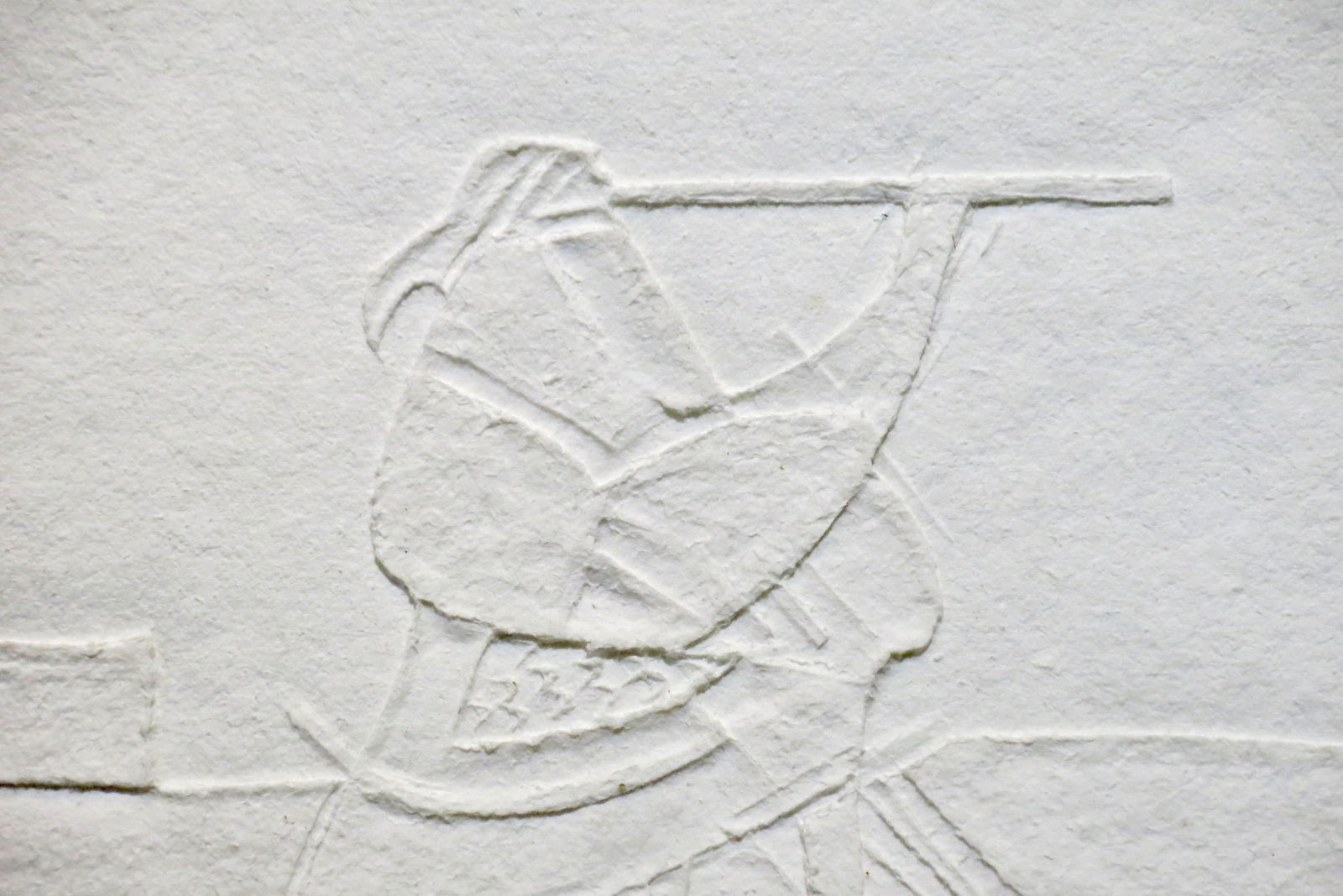 Unsigned Man and Flute - 2