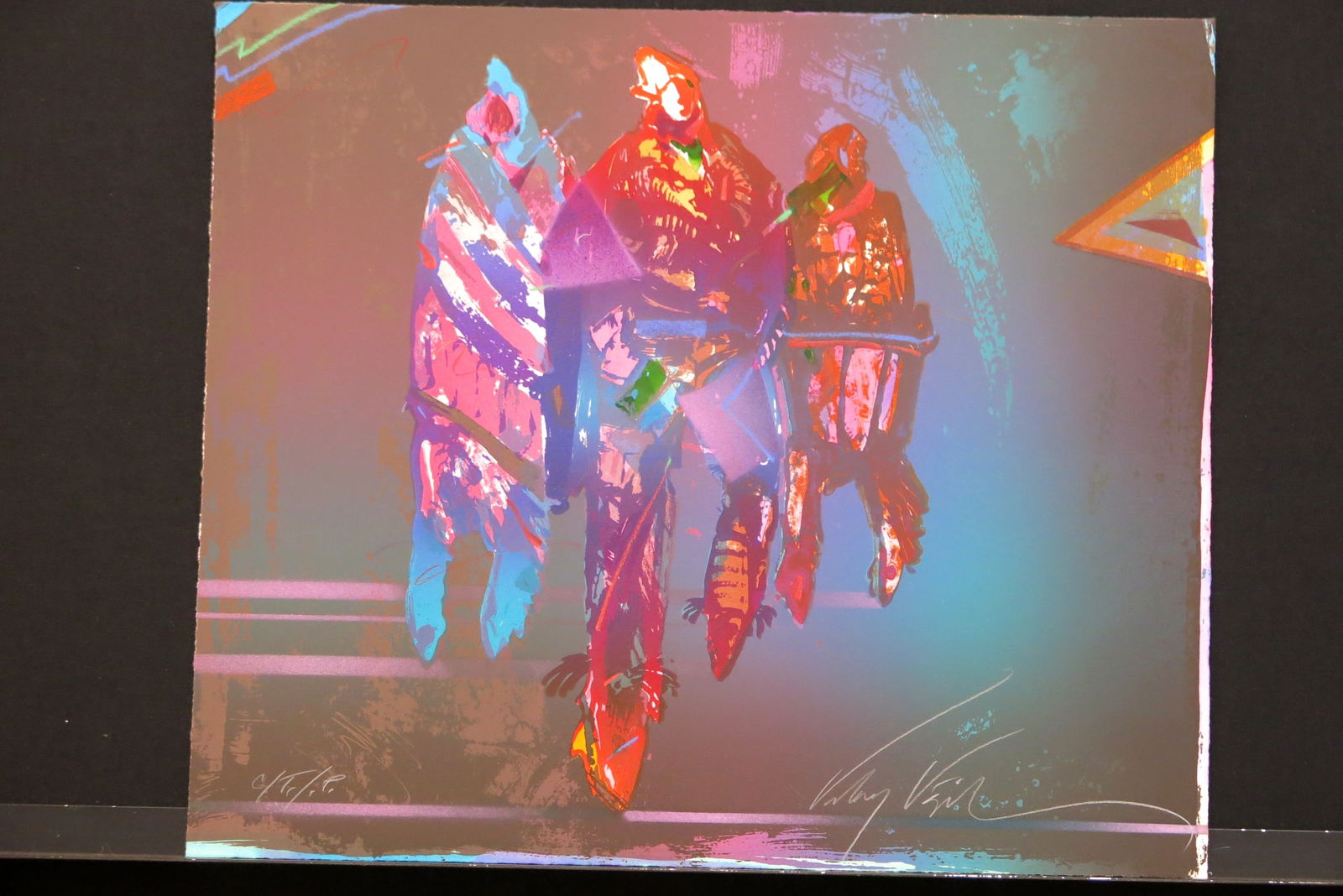 Mountain Song: Lithograph signed lower right edition lower left