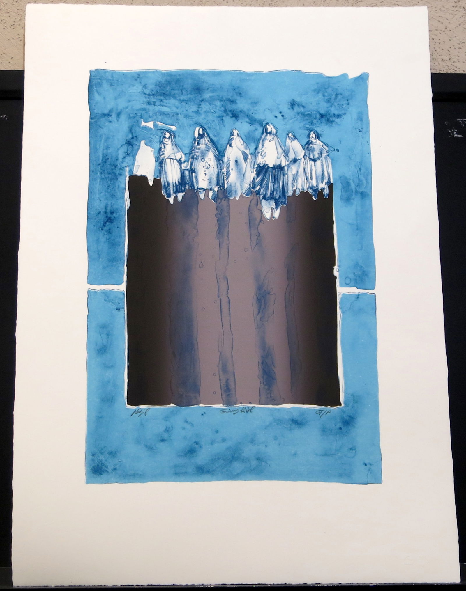 Gray Hill Color: Lithograph signed lower left TP lower right title lower center