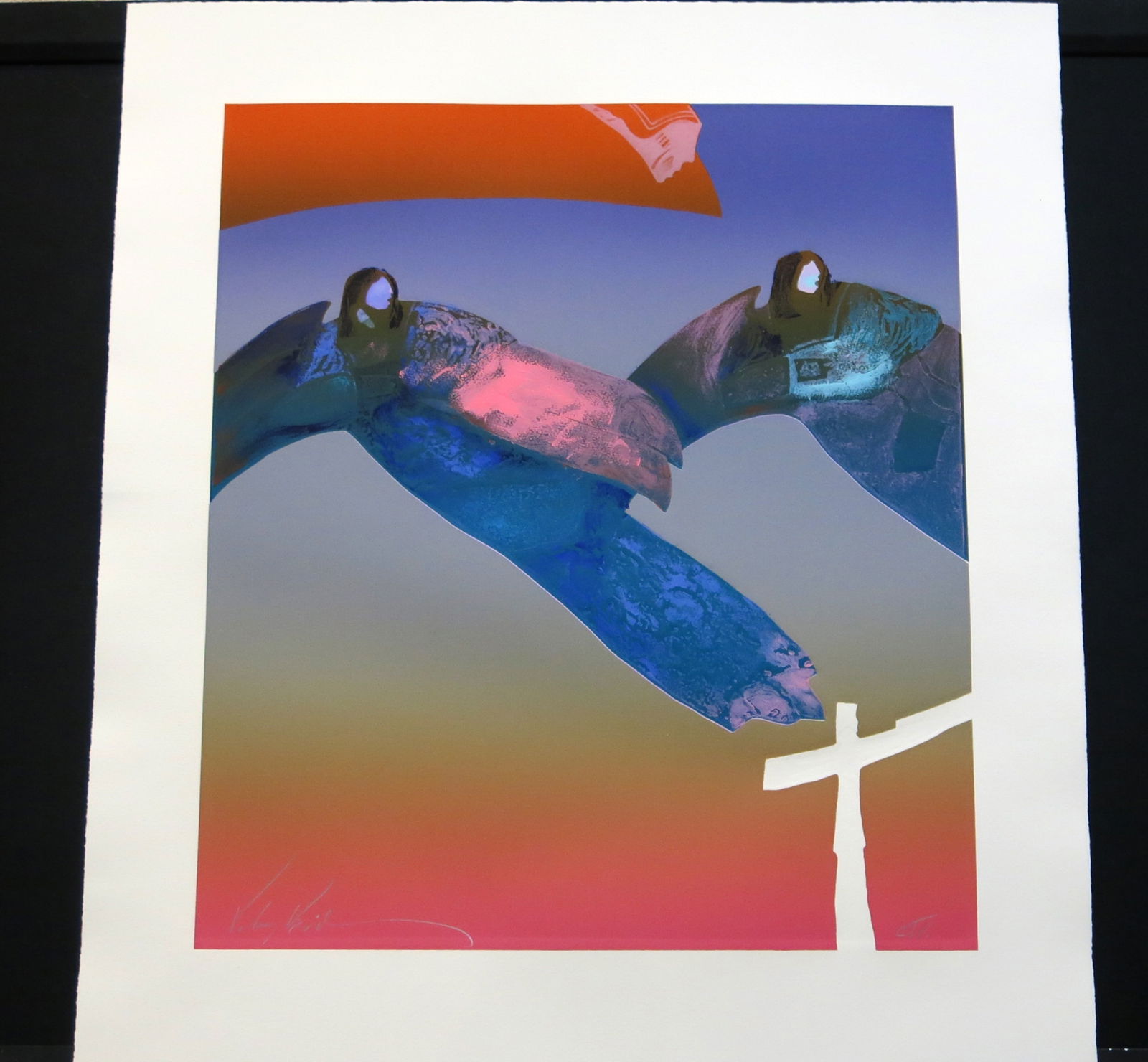 Angelita: Lithograph signed lower left CPT lower right