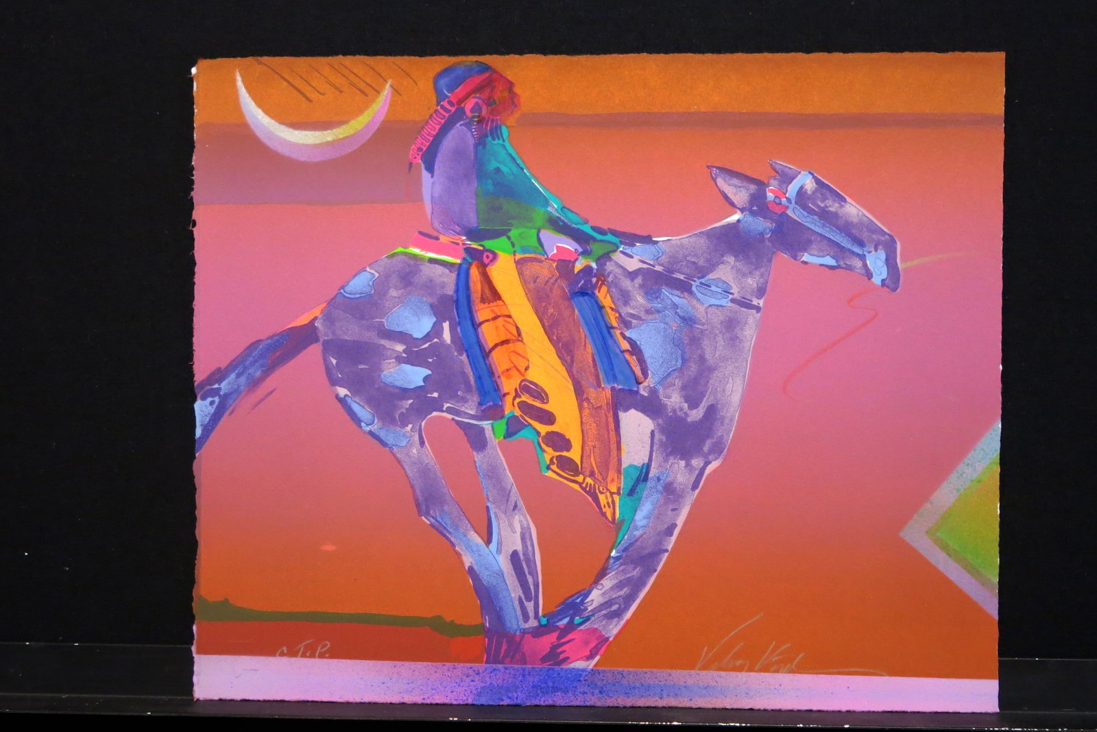 Space and Spirit: Lithograph signed lower right CPT lower left