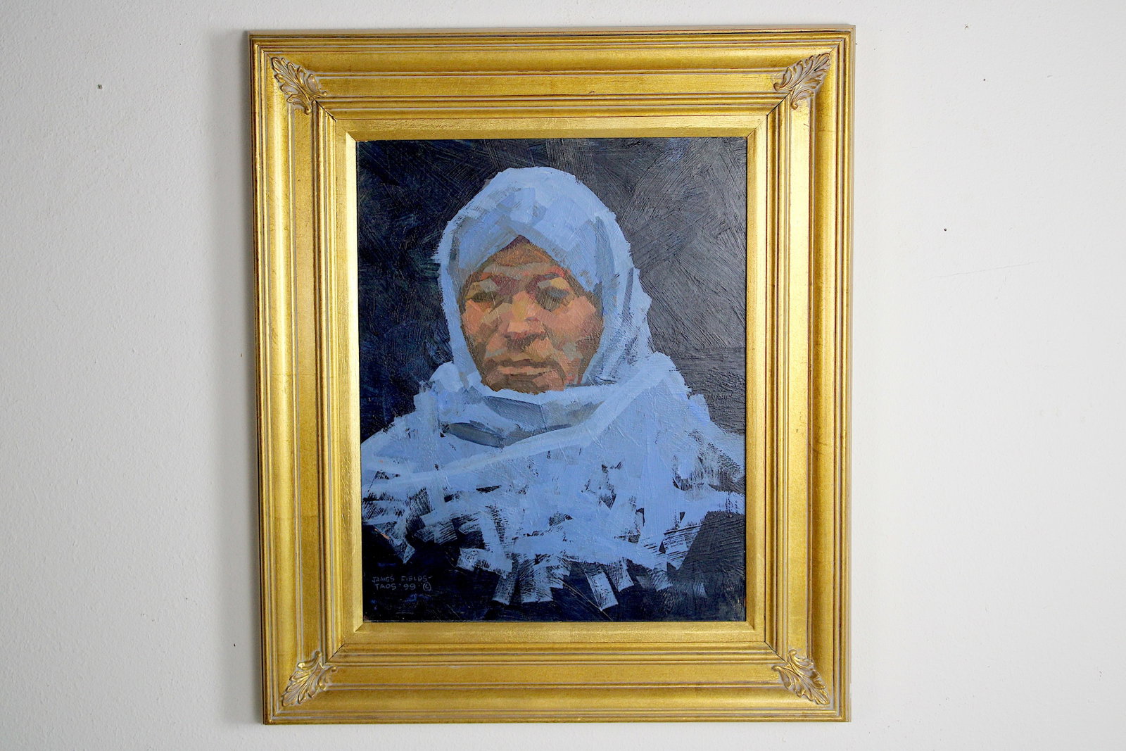 James FIELDS (American) Original Acrylic on Board, Signed Lower Left, "Untitled" (1 of 3)