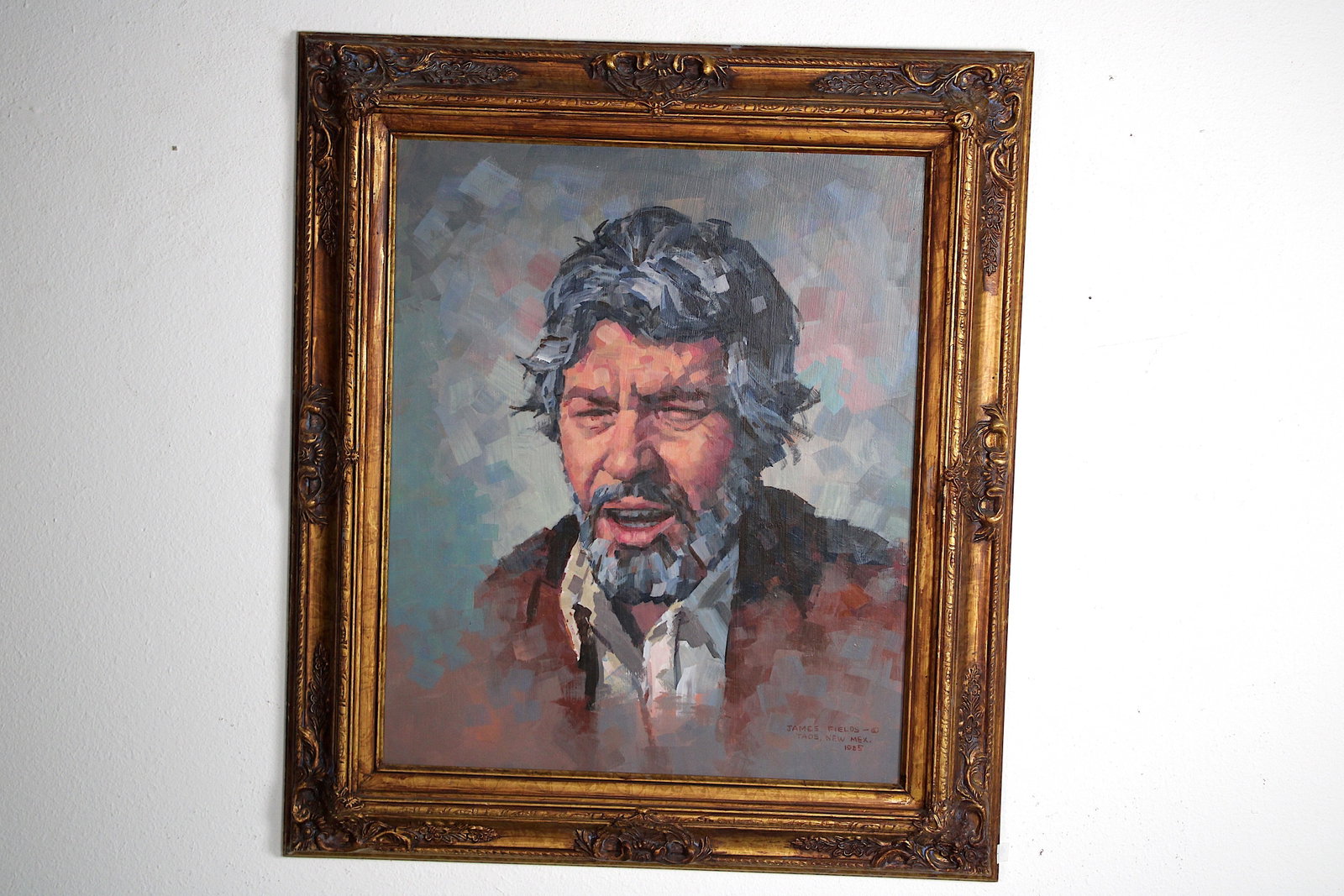 James FIELDS (American) Original Acrylic on Board, Signed Lower Right, "Arden" (1 of 3)
