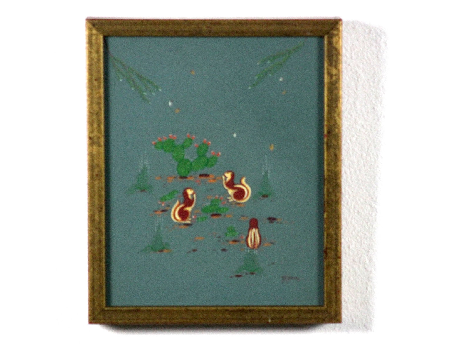 Beatien Yazz Navajo Chipmunks Watercolor (1 of 6)