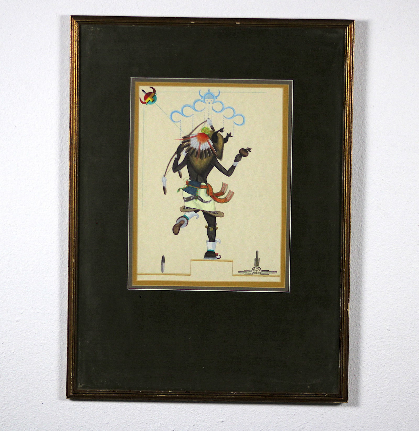 Rafael Medina Zia Pueblo Buffalo Dancer 1973 (1 of 8)